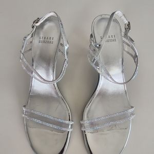 Stuart Weitzman SANDALS Silver 7
